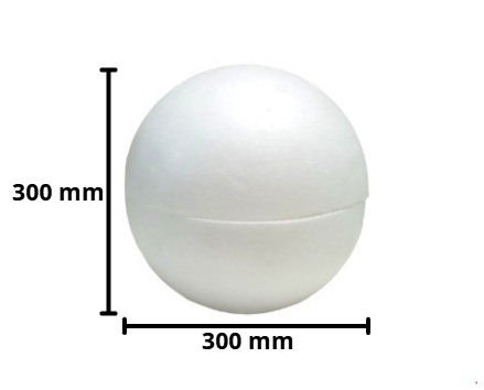 BOLA ISOPOR 300MM